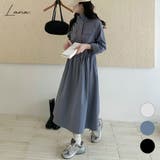 シャツワンピース 秋 春 | LAPULE | 詳細画像1