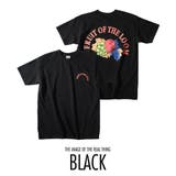 BLACK | ロゴバックプリント Tシャツ fruit | Re-AP