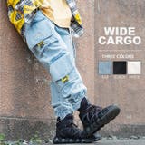 カーゴパンツ ワイド デニムストリート系 | REGIEVO | 詳細画像1