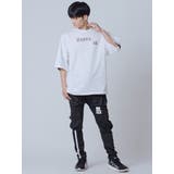 テープ バックプリント 半袖 Tシャツ ストリート系 ビッグシルエット | REGIEVO | 詳細画像6
