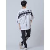 テープ バックプリント 半袖 Tシャツ ストリート系 ビッグシルエット | REGIEVO | 詳細画像9