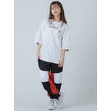 テープ バックプリント 半袖 Tシャツ ストリート系 ビッグシルエット | REGIEVO | 詳細画像11