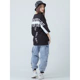 テープ バックプリント 半袖 Tシャツ ストリート系 ビッグシルエット | REGIEVO | 詳細画像32