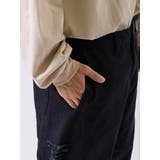 サイドダメージワイドデニム | REGIEVO | 詳細画像15