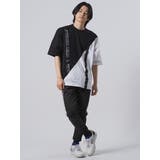 テーププリント 半袖 Tシャツ ストリート系 ビッグシルエット | REGIEVO | 詳細画像8