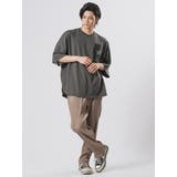 ラウンドヘム バックプリント 半袖 Tシャツ ストリート系 ビッグシルエット | REGIEVO | 詳細画像8