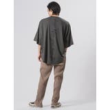 ラウンドヘム バックプリント 半袖 Tシャツ ストリート系 ビッグシルエット | REGIEVO | 詳細画像11