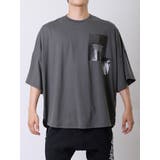 ラウンドヘム バックプリント 半袖 Tシャツ ストリート系 ビッグシルエット | REGIEVO | 詳細画像17