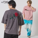 ローズプリントビッグシルエットTシャツ | REGIEVO | 詳細画像1