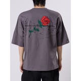 ローズプリントビッグシルエットTシャツ | REGIEVO | 詳細画像35