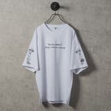 WHITE | なみおくんプリントビッグシルエットTシャツ | REGIEVO