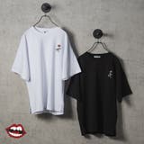なみおくん胸刺繍ビッグシルエットTシャツ | REGIEVO | 詳細画像1