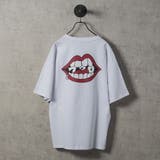 WHITE | なみおくんバックプリントビッグシルエットTシャツ | REGIEVO
