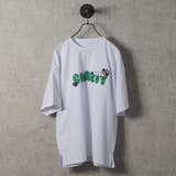 WHITE | なみおくん×胸ロゴプリントビッグシルエットTシャツ | REGIEVO