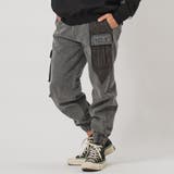 BLACKDENIM | 配色ルーズシルエットカーゴパンツ | REGIEVO