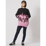 ファイヤージャガードビッグシルエットニット | REGIEVO | 詳細画像3 