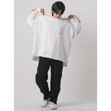 ロンT メンズ プリント 長袖Tシャツ ストリート系 ビッグシルエット | REGIEVO | 詳細画像5