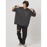 ロンT メンズ プリント 長袖Tシャツ ストリート系 ビッグシルエット | REGIEVO | 詳細画像11