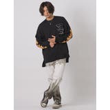 ロンT メンズ プリント 長袖Tシャツ ストリート系 ビッグシルエット | REGIEVO | 詳細画像16
