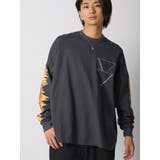 ロンT メンズ プリント 長袖Tシャツ ストリート系 ビッグシルエット | REGIEVO | 詳細画像25