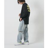 ロンT メンズ 長袖Tシャツ ストリート系 モンスターシルエット | REGIEVO | 詳細画像28