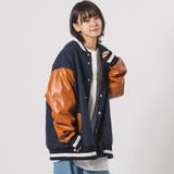 NVY×BRW | バルーン袖PUレザーバーシティジャケット | REGIEVO