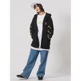 なみおくん袖刺繍フルジップパーカー | REGIEVO | 詳細画像8 