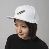 WHT×スケボー | なみおくん刺繍フラットキャップ | REGIEVO