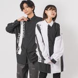 ビッグシルエットテーププリントドルマンシャツ | REGIEVO | 詳細画像1