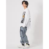 ロンT メンズ プリント長袖Tシャツ ストリート系 ビッグシルエット | REGIEVO | 詳細画像5