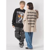 ロンT メンズ プリント長袖Tシャツ ストリート系 ビッグシルエット | REGIEVO | 詳細画像13