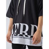 レイヤード 半袖 半袖パーカー バックプリント ストリート系 ビッグシルエット | REGIEVO | 詳細画像16 
