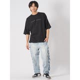 イラスト バックプリント 半袖 Tシャツ ストリート系 ビッグシルエット | REGIEVO | 詳細画像12