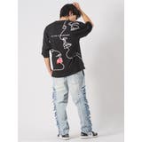 イラスト バックプリント 半袖 Tシャツ ストリート系 ビッグシルエット | REGIEVO | 詳細画像16