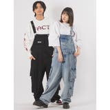 ワイドシルエット カーゴパンツ オーバーオール 韓国 ストリート系 | REGIEVO | 詳細画像7