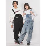 ワイドシルエット カーゴパンツ オーバーオール 韓国 ストリート系 | REGIEVO | 詳細画像8