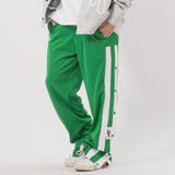 GREEN | サイドボタンラインパンツ | REGIEVO