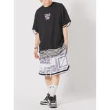 ボーダー レイヤード 半袖 Tシャツ ストリート系 ビッグシルエット | REGIEVO | 詳細画像7