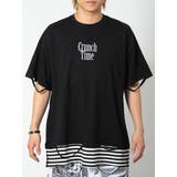 ボーダー レイヤード 半袖 Tシャツ ストリート系 ビッグシルエット | REGIEVO | 詳細画像16