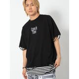 ボーダー レイヤード 半袖 Tシャツ ストリート系 ビッグシルエット | REGIEVO | 詳細画像22