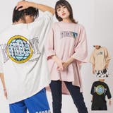 サガラ刺繍 半袖 Tシャツ バックプリント ストリート系 ビッグシルエット | REGIEVO | 詳細画像1