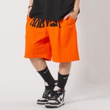 ORANGE | 裏毛プリント ワイド ショートパンツ ショーツ 韓国 ストリート系 | REGIEVO