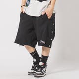 BLACK | サイドスナップ ワイド ショートパンツ ショーツ 韓国 ストリート系 | REGIEVO