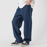 INDIGO DENIME | ワイド ストレートパンツ ストリート系 | REGIEVO