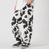 COW PATTERN | ワイド ストレートパンツ ストリート系 | REGIEVO