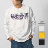 ロンT メンズ 刺繍ロゴ 長袖Tシャツ ストリート系 | REGIEVO | 詳細画像1