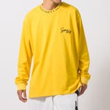MUSTARD | ロンT メンズ 長袖Tシャツ ストリート系 ビッグシルエット | REGIEVO