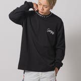 BLACK | ロンT メンズ 長袖Tシャツ ストリート系 ビッグシルエット | REGIEVO