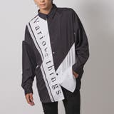 WHT×BLK | テープデザインドルマンシャツ | REGIEVO