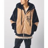 BLK×BEIGE | ビッグファーブルゾン メンズ ストリート系 ビッグシルエット | REGIEVO